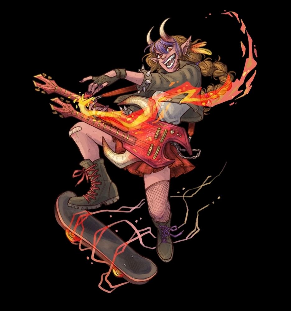 Figueroth Faeth from Dimension 20: Fantasy High