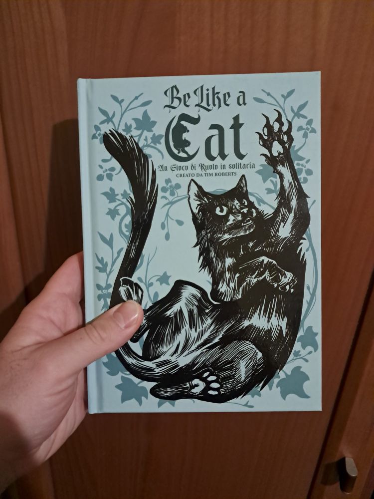 Be Like a Cat Italian hardcover rulebook