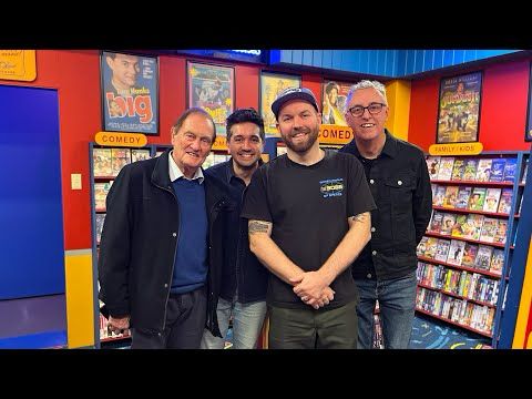 Pete Smith, Tony Martin and Djovan Caro visit Video Land