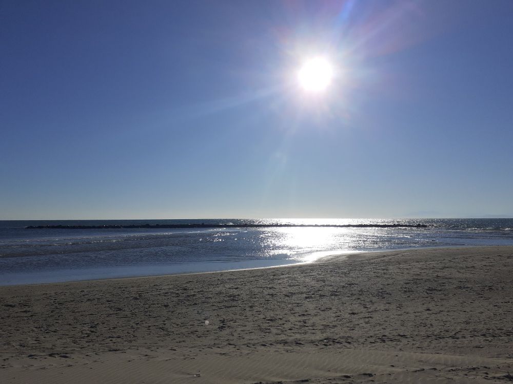 Photo avec le soleil