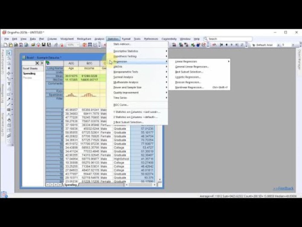 Getting Started with Statistics
