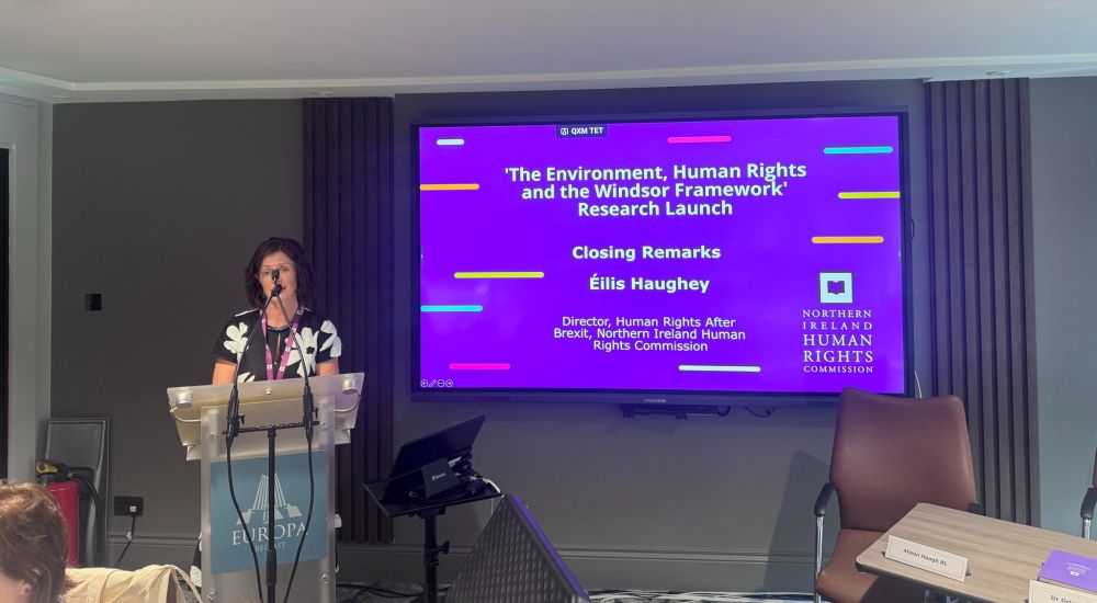 Éilis Haughey offers closing remarks.
