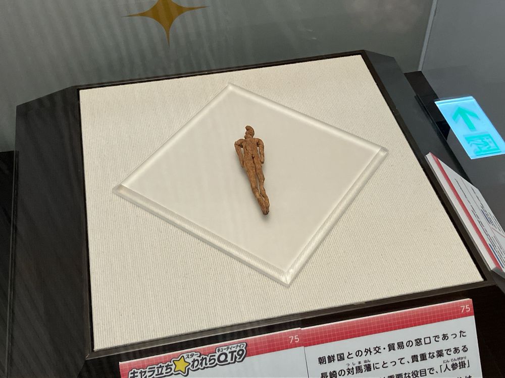 九州国立博物館の人形人参