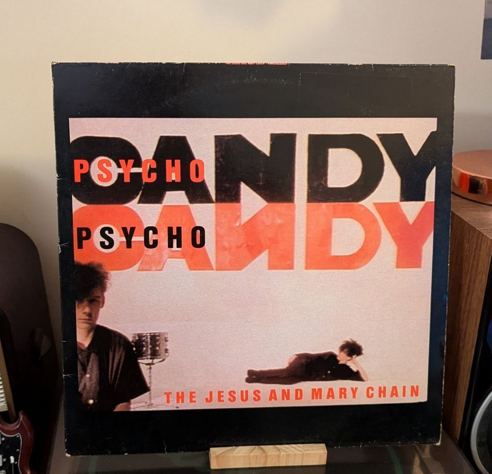 The Jesus And Mary Chain Psychocandy vinyl album.