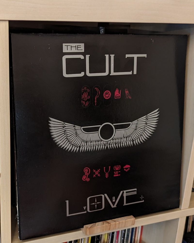 The Cult Love vinyl album.