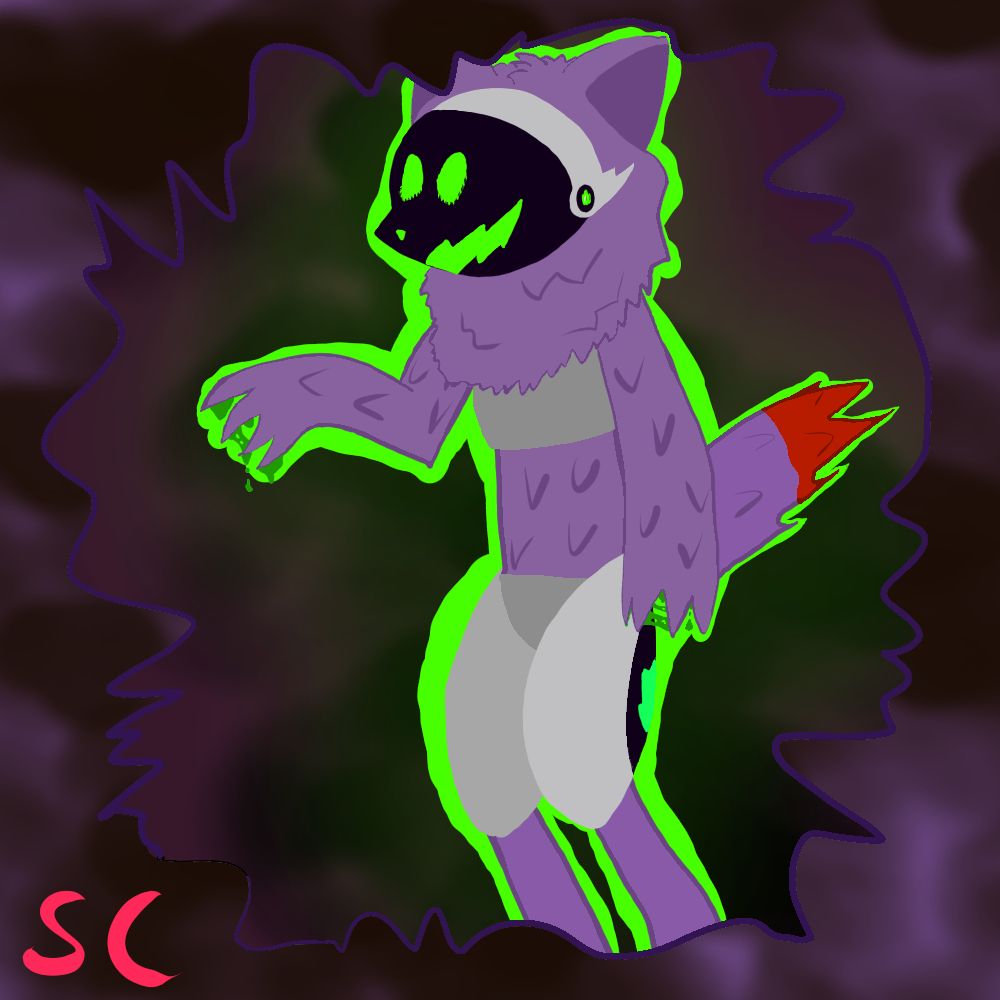 an old drawing resembling a protogen