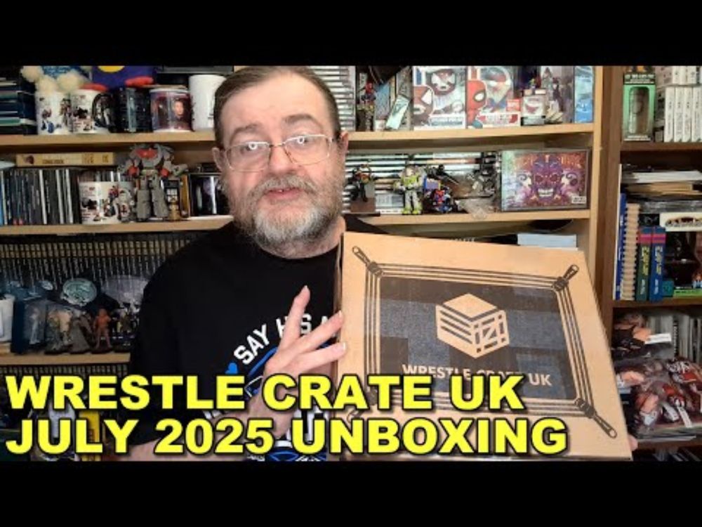 Wrestle Crate UK July 2025 Unboxing