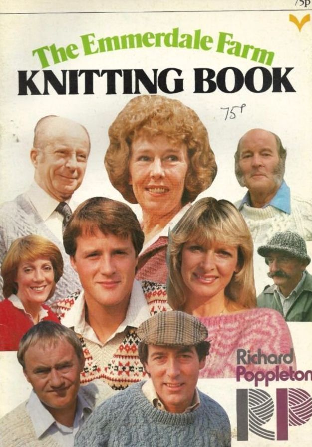 The Emmerdale Farm knitting book