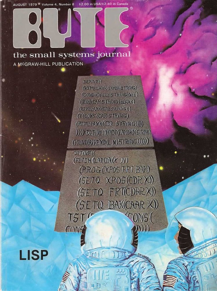 Byte Magazine, August 1979.
