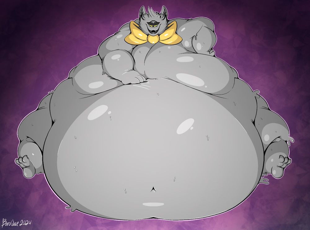 just a glob enjoying his massive, goopy heft