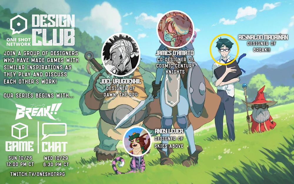 Chat Wednesday 10/29 6:30 PM CT