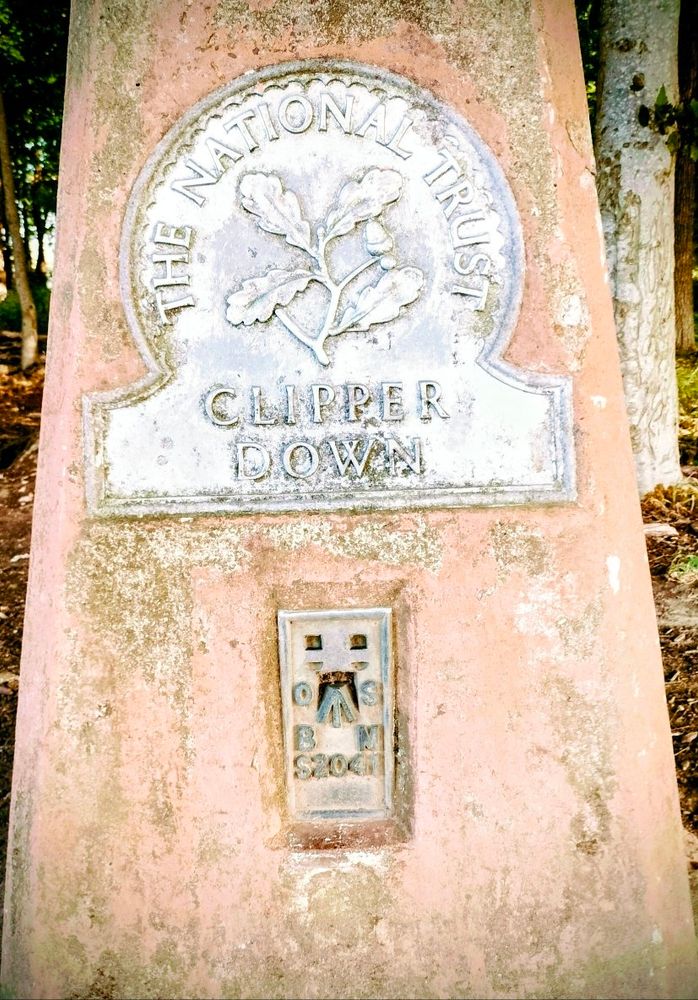 A picture of an ordnance survey benchmark 