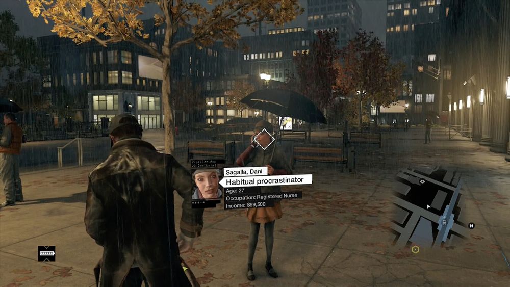 Screenshot from the videogame Watch Dogs.