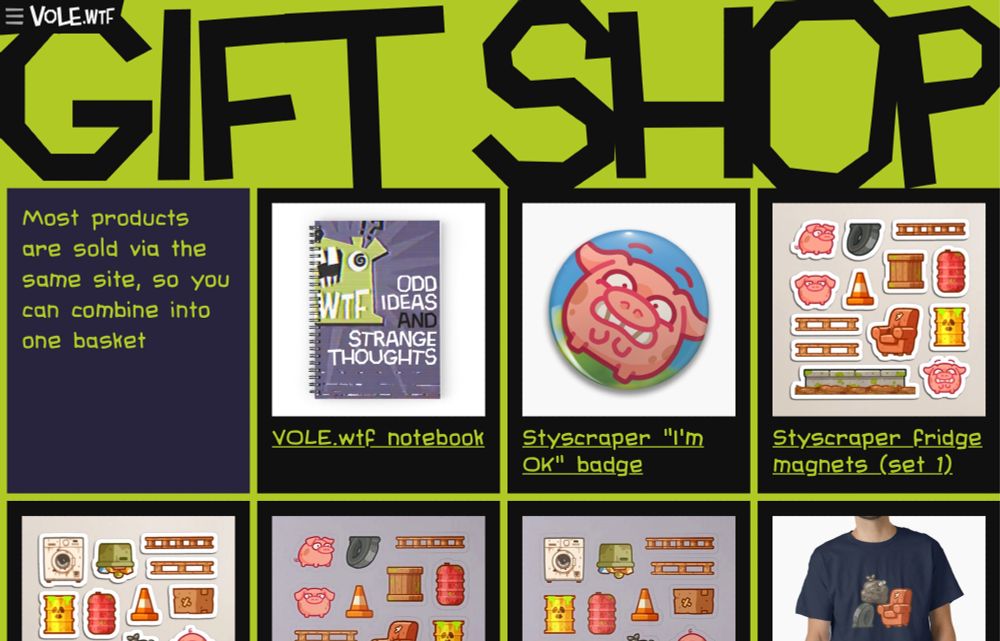Gift shop screenshot