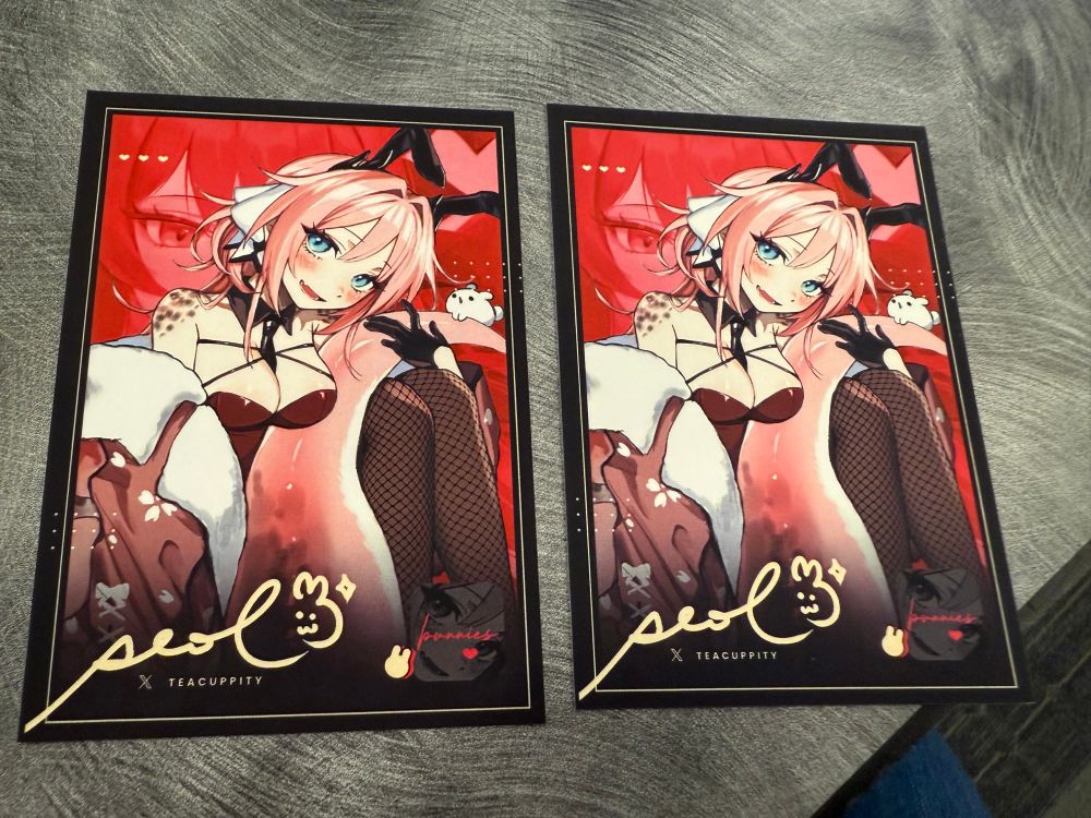 Io bunny dragon card from Seol