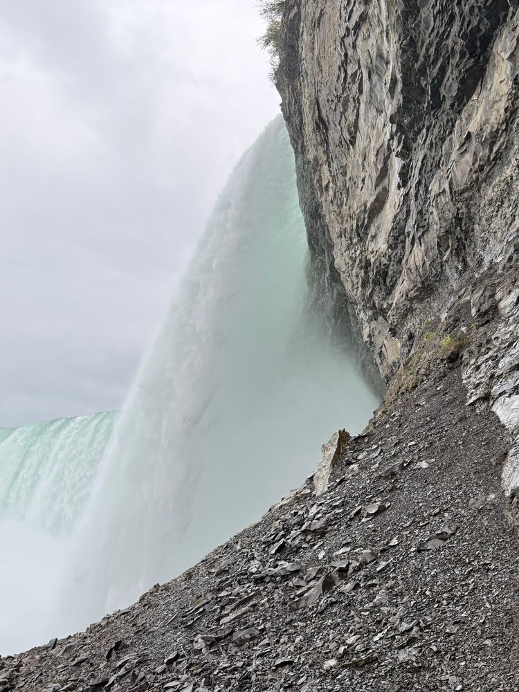 Behind the Falls