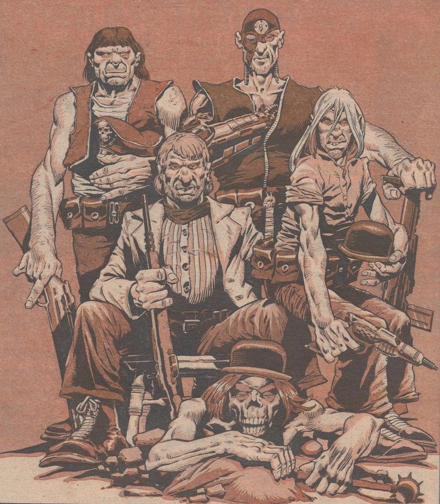 a picture of the angel gang as featured in judge dredd