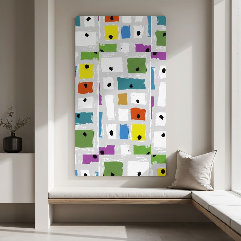 Wall Art by Northwind Illustrations - Soft Grids Loud Hopes