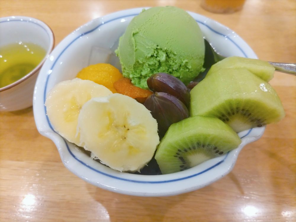 みはしのあんみつの写真
フルーツあんみつ抹茶アイストッピング