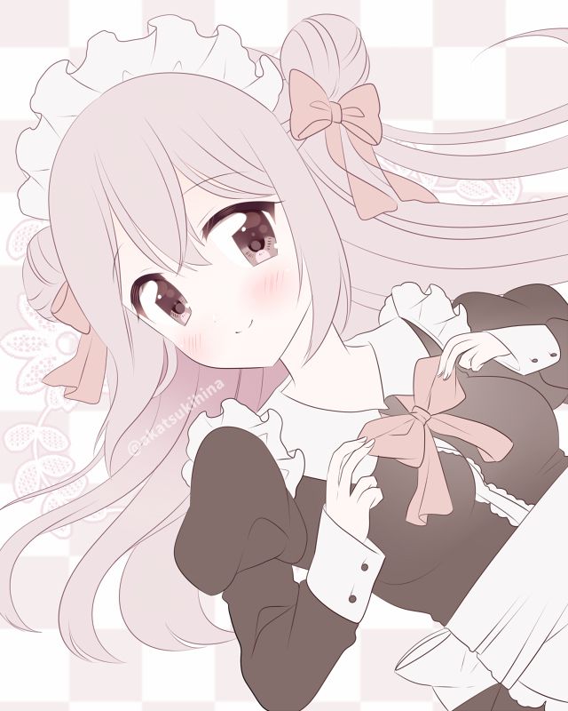 メイドさんはいつ描いても楽しい💭