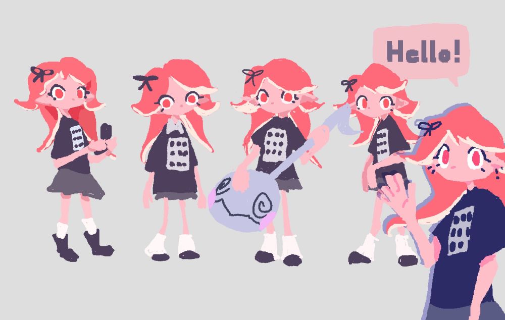 Splatoon starfish girl 