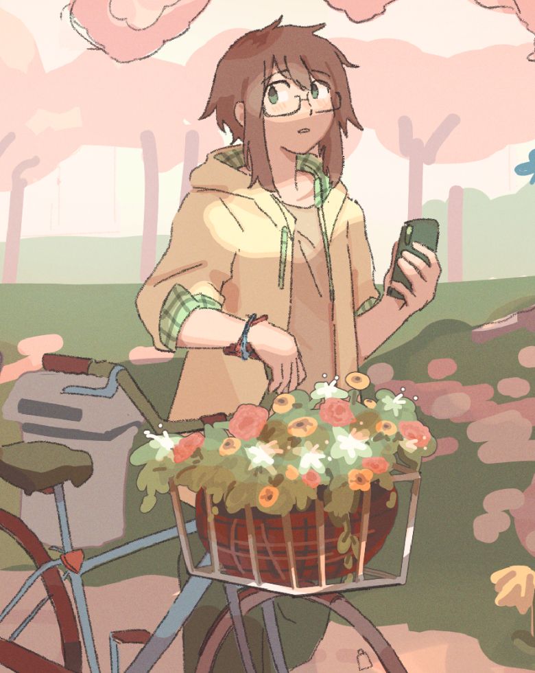 Olive Penn (Twofold, 2023) as depicted in the Spring 2024 promo art