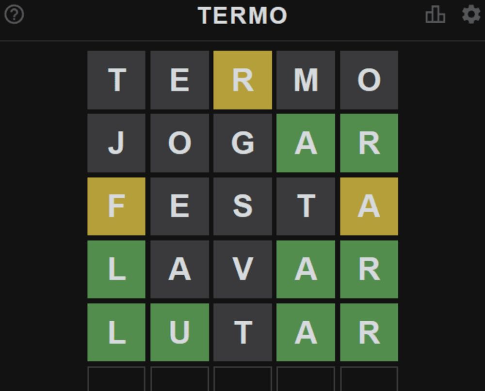 TERMO: Wordle Portugues