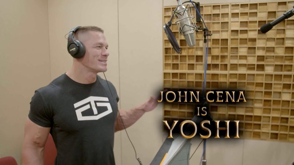 John Cena being revealed to be the voice of Yoshi... the polar bear from the 2020 Dolittle movie.
