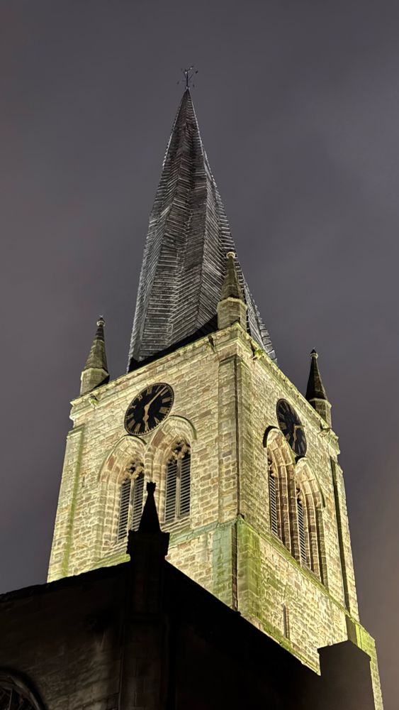 Chesterfield twisted spire at Chesterfield.