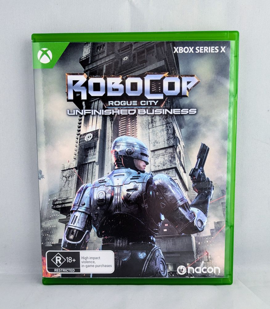 RoboCop: Rogue City - Unfinished Business on Xbox Series X