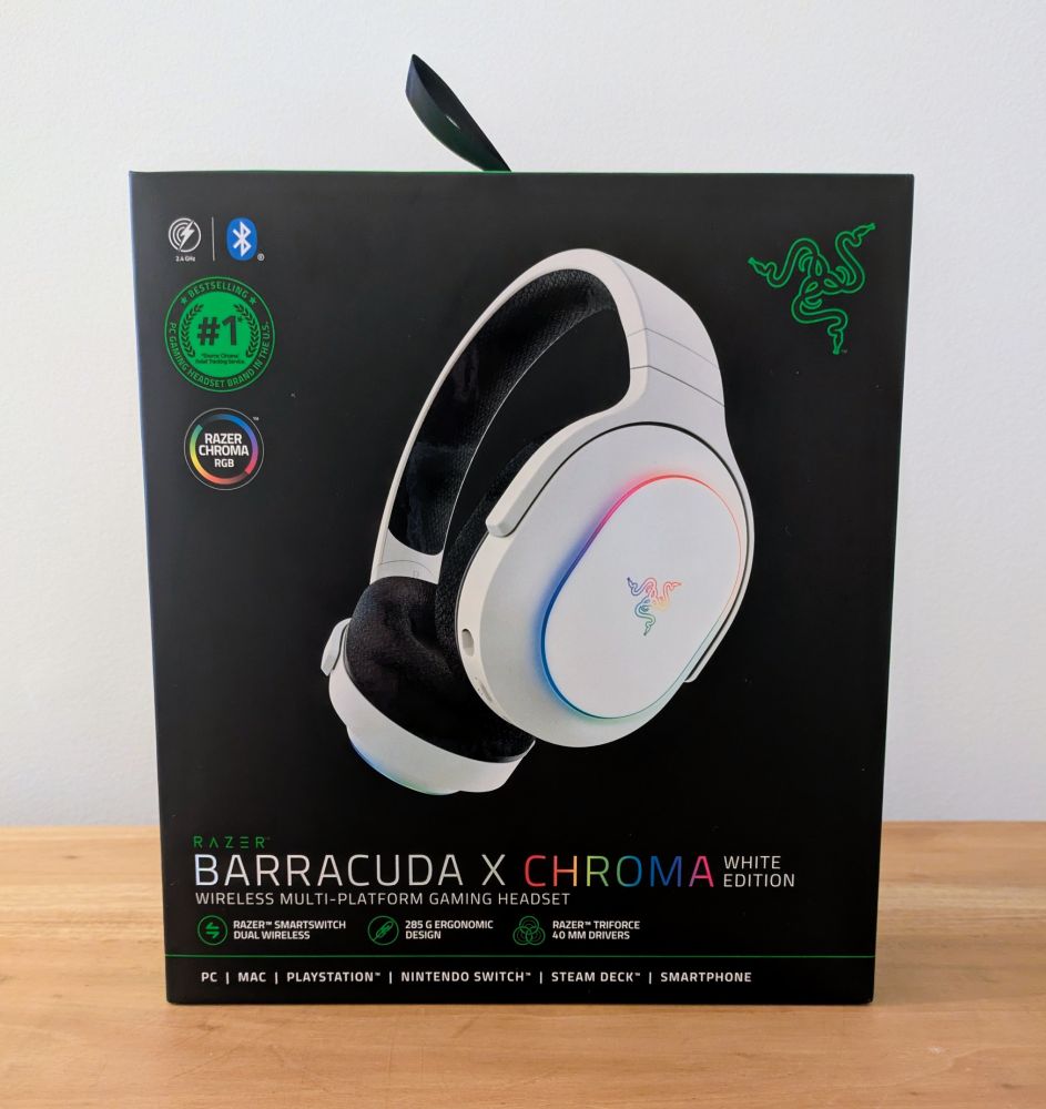 Razer Barracuda X Chroma Wireless Multi-Platform Gaming Headset