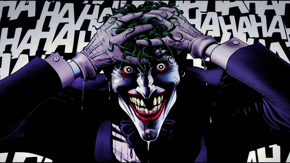 The Joker going insane