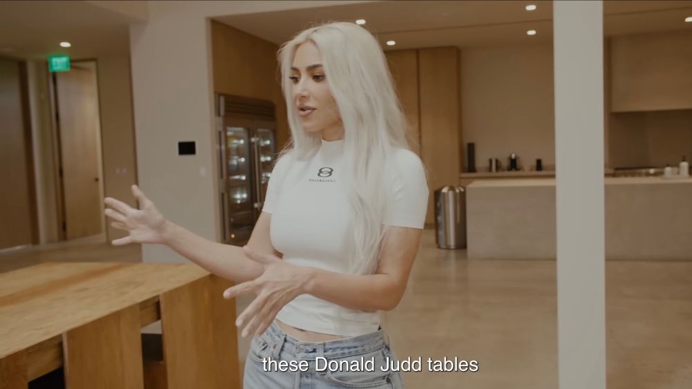 Kim Kardashian Is Sued for Saying Her Tables Are Authentic Donald Judds