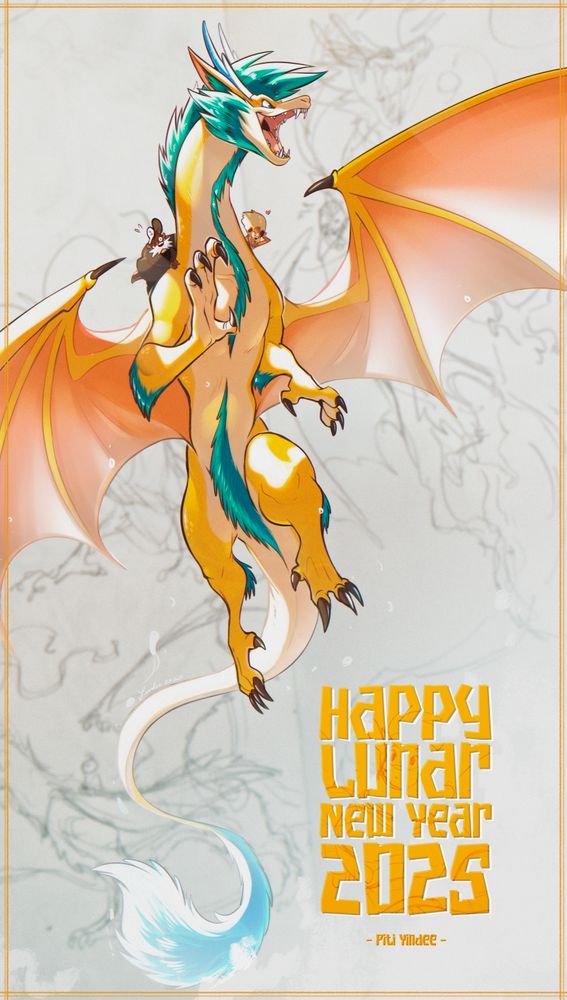 Celebrate Lunar New Year with Mango the Dragon!