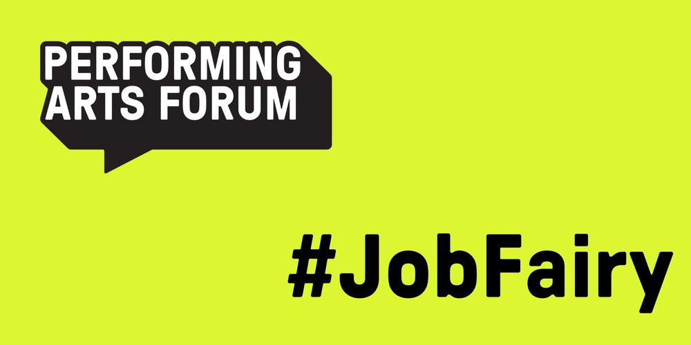 #Jobfairy Beside Performing Arts Forum Logo