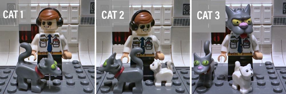 My Lego pilot avatar getting some practice with precision approaches