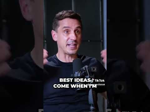 Gary Neville ‘discovering’ the concept of a holiday.