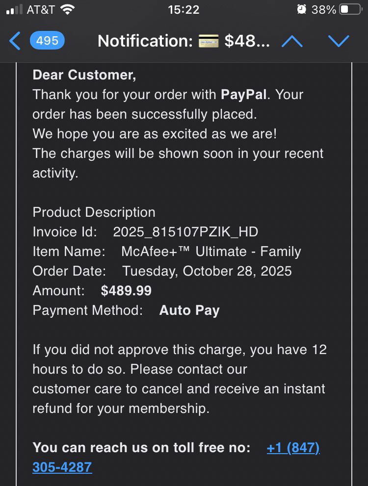An event notice for Google Meet where I am supposed to approve or contest a 489.99 payment. By contacting me this way, this shit also appears as “tentative” in my calendar” 