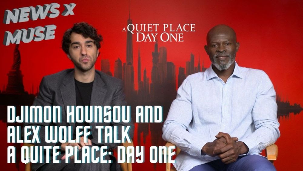 Djimon Hounsou and Alex Wolff Talk A Quite Place: Day One