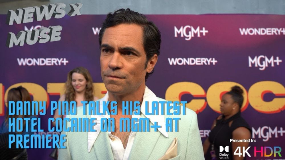 Danny Pino Talks His Latest Hotel Cocaine on MGM+