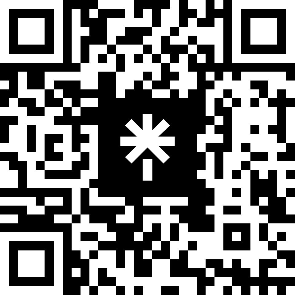 company services on website QR code