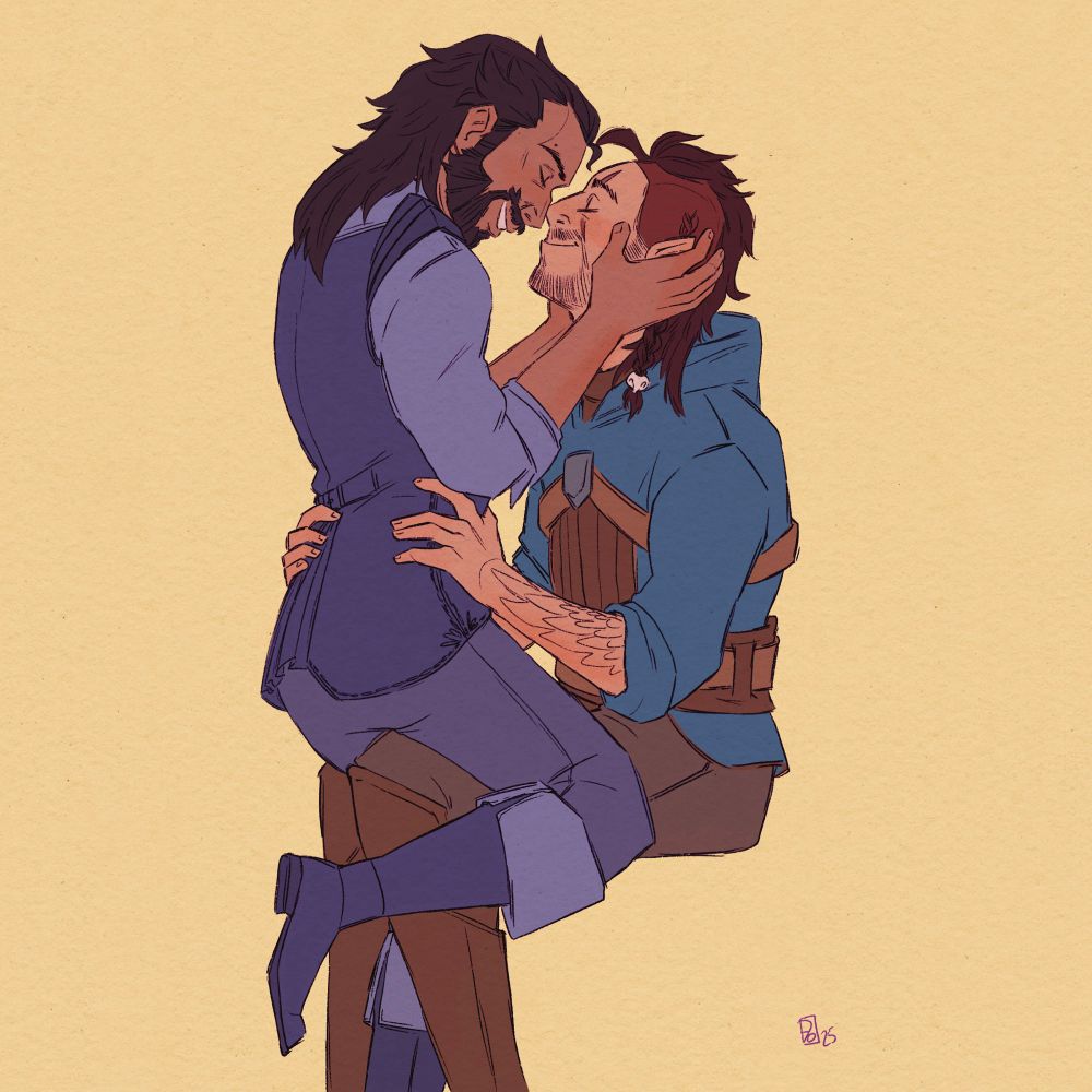 Lucanis and Cayde 