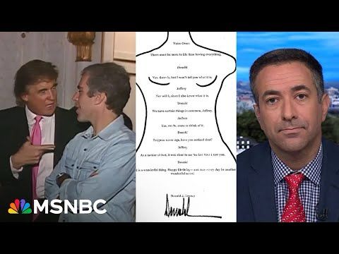 Epstein bomb goes off: Trump's alleged lewd birthday card to Epstein exposed