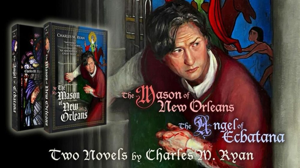 Pre-order The Mason of New Orleans and The Angel of Ecbatana • TWO novels of historical mystery and action with a touch of horror and the supernatural on BackerKit