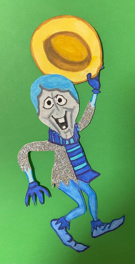 Art of Mr Cold Miser from Year without a Santa Claus.