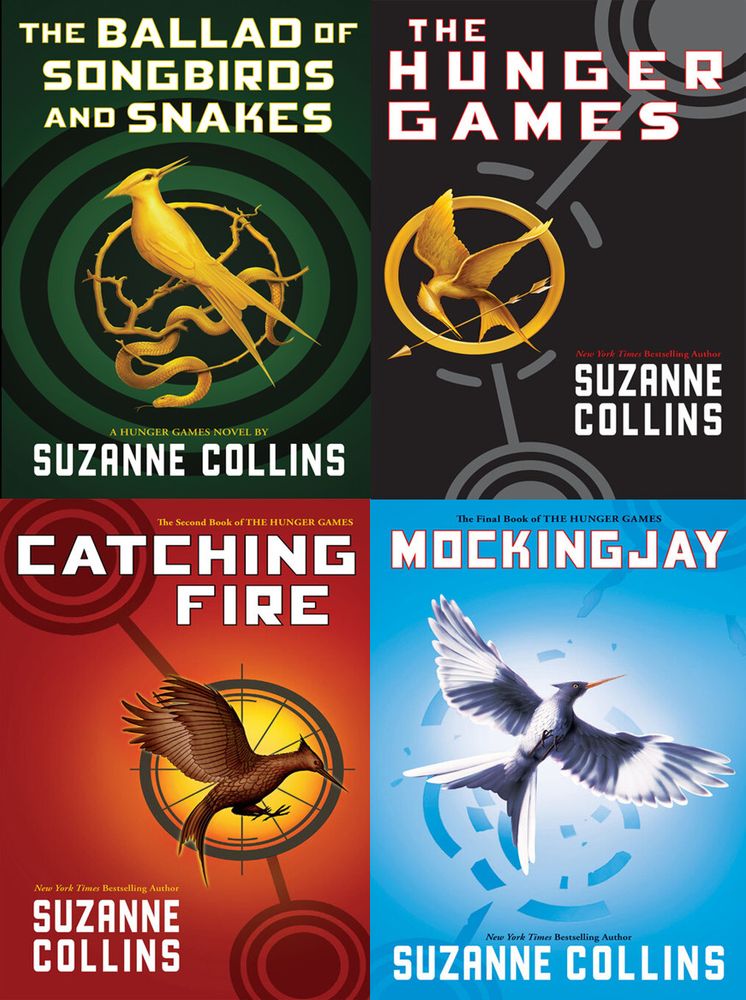 Front covers of four books.
