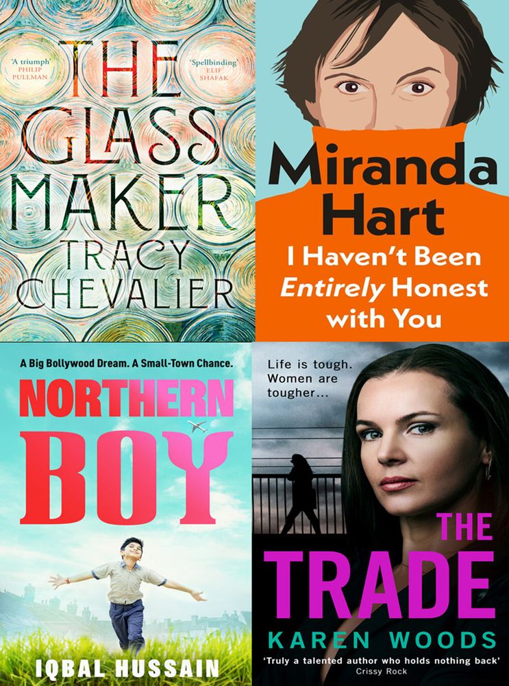 Front covers of four books