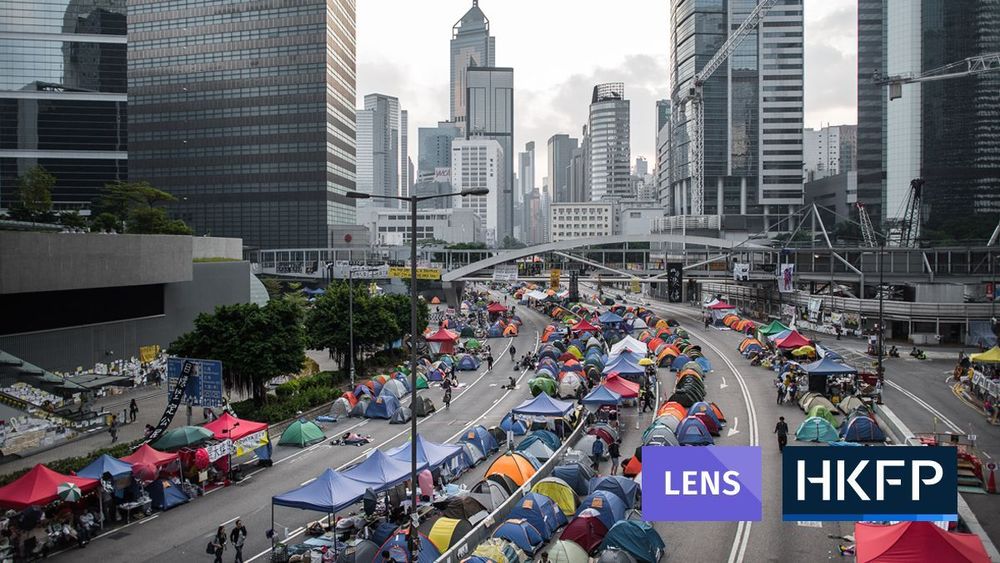 Hong Kong's 2014 Umbrella Movement, in pictures