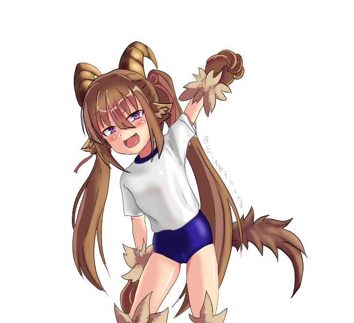 魔物娘図鑑のバフォメット
ブルマを着ている