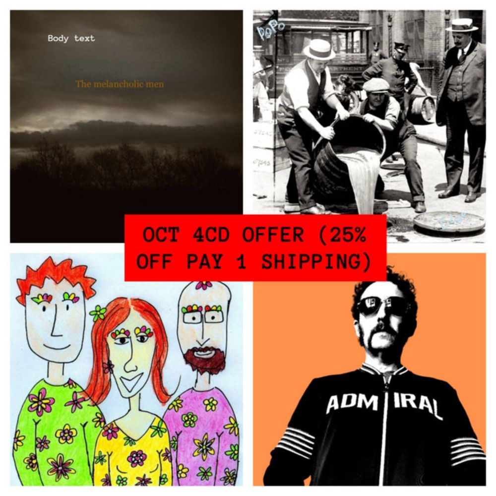 4CD Offer ~ October 24 (25% off / pay 1 shipping), by Subjangle